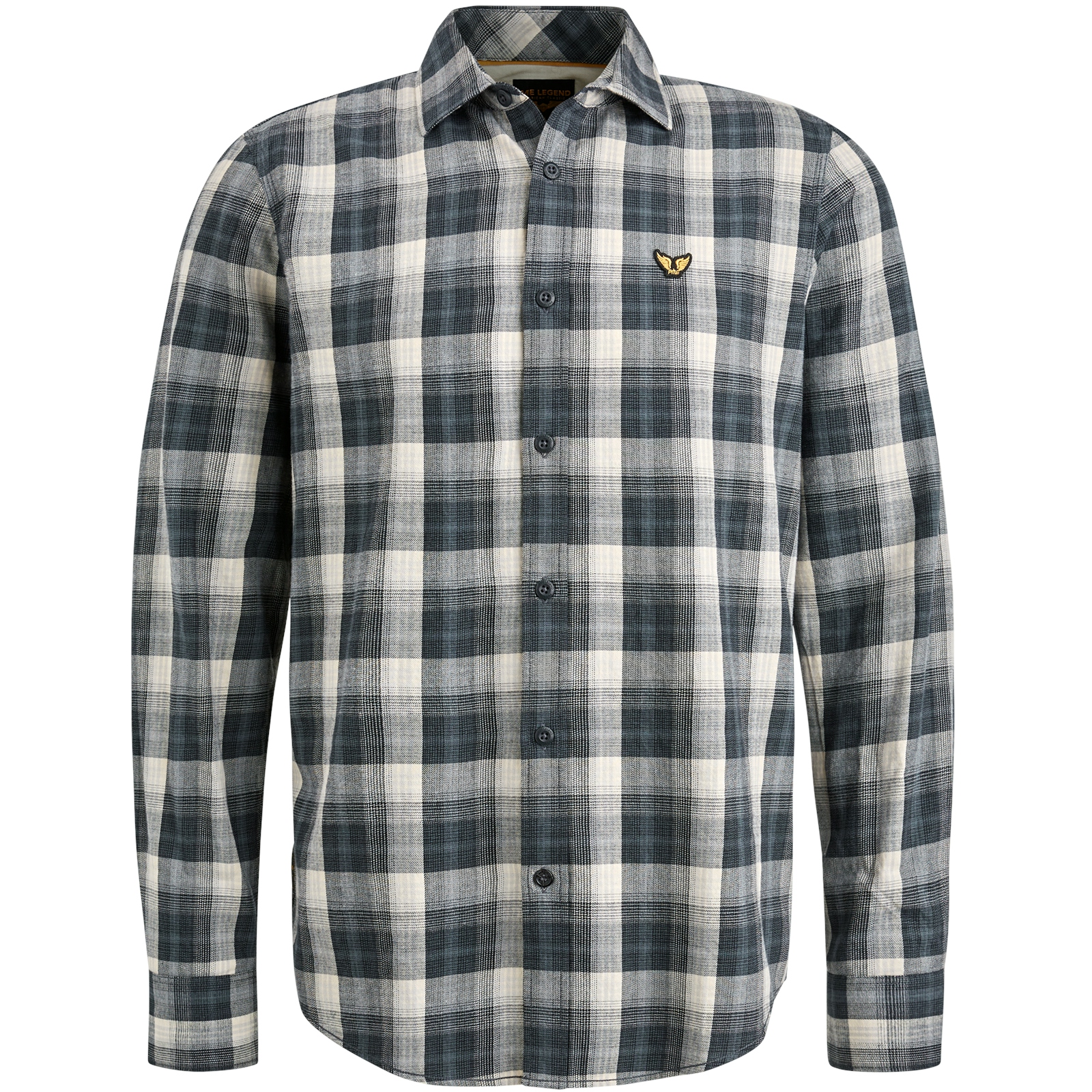 Long Sleeve Shirt Twill Yarndyed Check